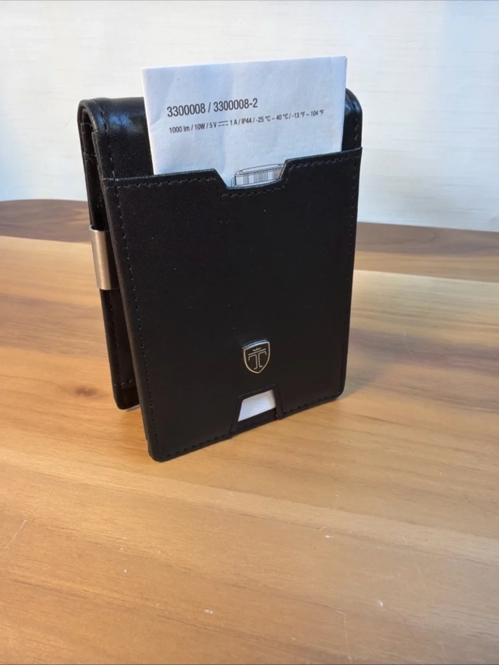 NEW TRAVANDO Mens Slim Wallet with Money Clip‎ AUSTIN RFID Blocking Bifold Black
